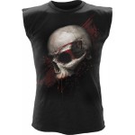 T-shirt Sans Manche Spiral - Skull Shock