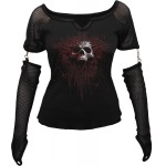 T-shirt Manches Longues Spiral - Death Blood - Femme