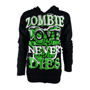 Sweat Zippé Cupcake Cult - Love To Die - Femme