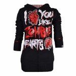 Sweat Zippé Cupcake Cult - Zombie Hearts - Femme