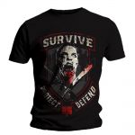 T-shirt The Walking Dead - Survive Protect and Defend