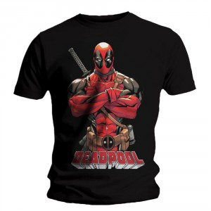 T-shirt Deadpool - Front Pose