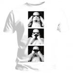 T-shirt Star Wars - Three Troopers