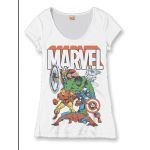 T-shirt Marvel - Top Heroes Group - Femme