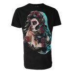 T-shirt Darkside - Day of the Dead Rose