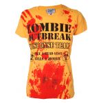 T-shirt Darkside - Zombie Response - Femme