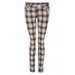 Pantalon Jawbreaker Blanc - Tartan Drainpipe - Femme