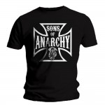 T-shirt Sons of Anarchy - Anarchy Cross