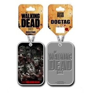 Pendentif Dog Tag The Walking Dead - Zombies