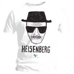 T-shirt Breaking Bad - Heisenberg blanc