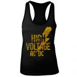 T-shirt AC/DC - Top High Voltage - Femme