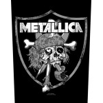 Back Patch Metallica - Raiders Skull