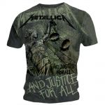 T-shirt Metallica - Justice Neon Allover