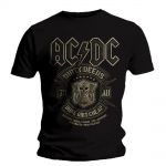 AC/DC T-shirt - Black Done Dirt Cheap