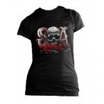 T-shirt Sons Of Anarchy - Due Tone SOA Thorns - Femme