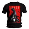 T-shirt Alien - Smoking Comics Cover