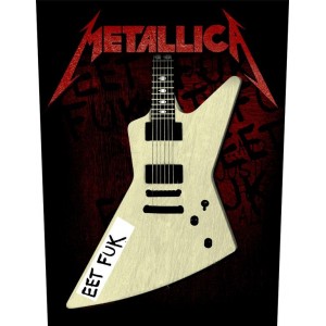 Back Patch Metallica - Eet Fuk