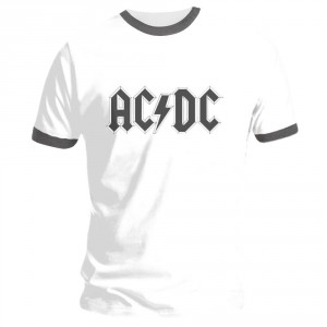 T-shirt AC/DC - Logo Ringer