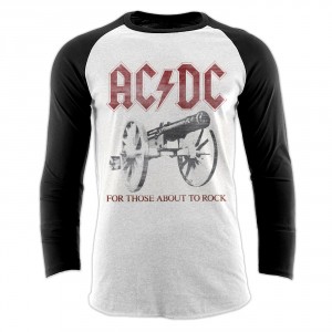  AC/DC longsleeve - For Those About to Rock - Baseball