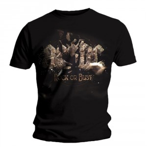 T-shirt AC/DC - Rock or Bust Explosion