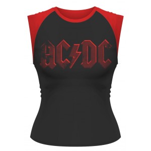 AC/DC girls shirt - Highway Lightning Baseball 