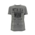 T-shirt Metallica - Metallica 92 Poster