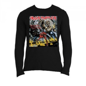 T-shirt Manches Longues Iron Maiden - Number Of The Beast