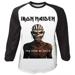 T-shirt Raglan Iron Maiden - The Book Of Souls