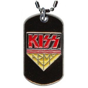 Pendentif Dog Tag Kiss 