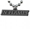 Pendentif Chocker In Flames