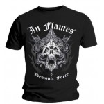 T-Shirt In Flames - Demonic Force