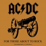 Sticker AC/DC - For Those About To Rock