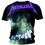 T-Shirt Metallica - Pushead Backdrop Allover