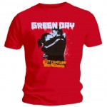 T-Shirt Green Day - 21St Century Rouge