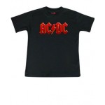 T-shirt AC/DC - Logo Rouge Enfant