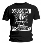 T-Shirt Corrosion Of Conformity - Logo Skull