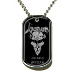 Pendentif Dog Tag Venom - Black Metal