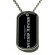 Pendentif Dog Tag Venom - Black Metal