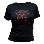 T-Shirt Cannibal Corpse - Evisceration - Femme