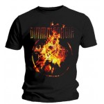 T-Shirt Dimmu Borgir - Flame Pentagram