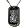 Pendentif Dog Tag Machine Head - The Blackening