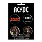 Badges AC/DC - Pack Cult