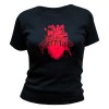 T-Shirt Bullet For My Valentine - Heart - Femme