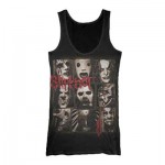 T-Shirt Slipknot - Top 9 Point Star - Femme