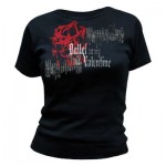 T-Shirt Bullet For My Valentine - Rose Blood - Femme