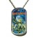 Pendentif Dog Tag Iron Maiden - Live After Death