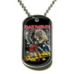 Pendentif Dog Tag Iron Maiden - The Number Of The Beast