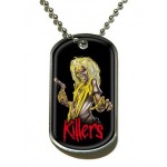 Pendentif Dog Tag Iron Maiden - Killers