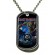 Pendentif Dog Tag Iron Maiden - The Final Frontier