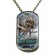 Pendentif Dog Tag Iron Maiden - Flight 666